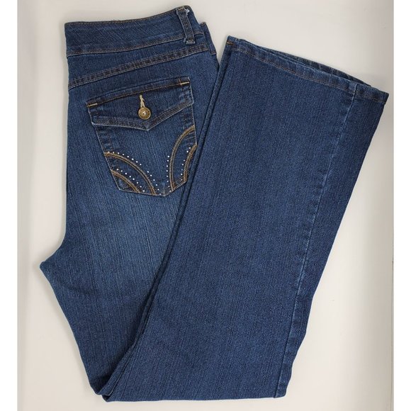 Bandolino Denim - Bandolinoblu Bootcut 5 Pocket Style Denim Jeans Size 10